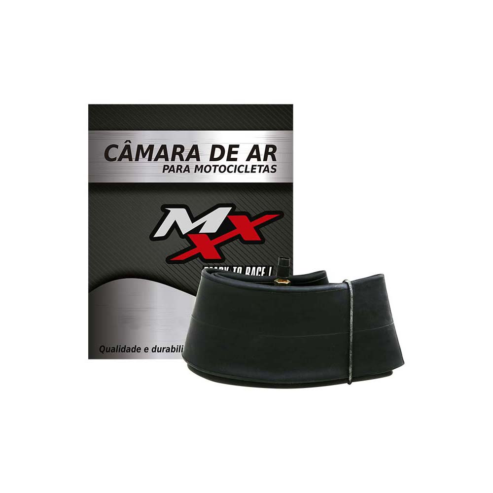 camara de ar para reboque e carretinha 8x400 pito curvado
